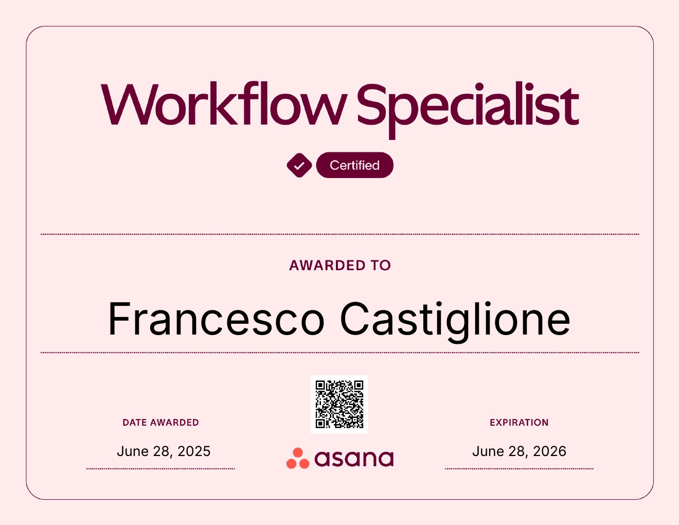 Preview of Workflow Specialist